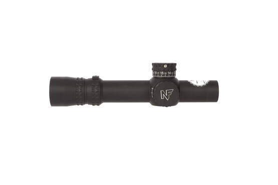 The Nightforce Optics NX8 1-8x24mm F1 FFP Rifle Scope with FC-Mil Reticle is light weight and features clear glass